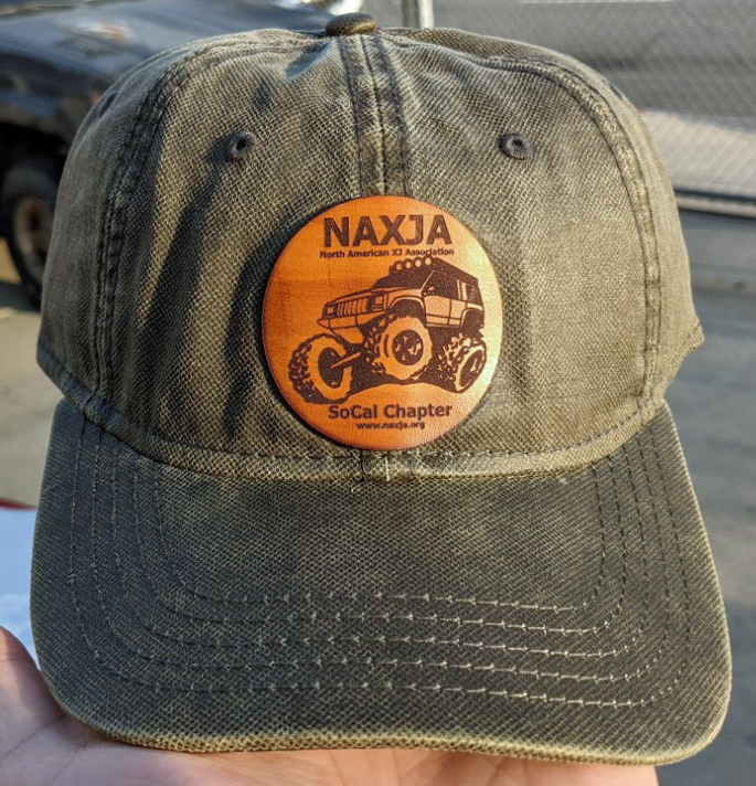 Baseball Cap With Leather Chapter Logo SoCal Fest Pick-Up